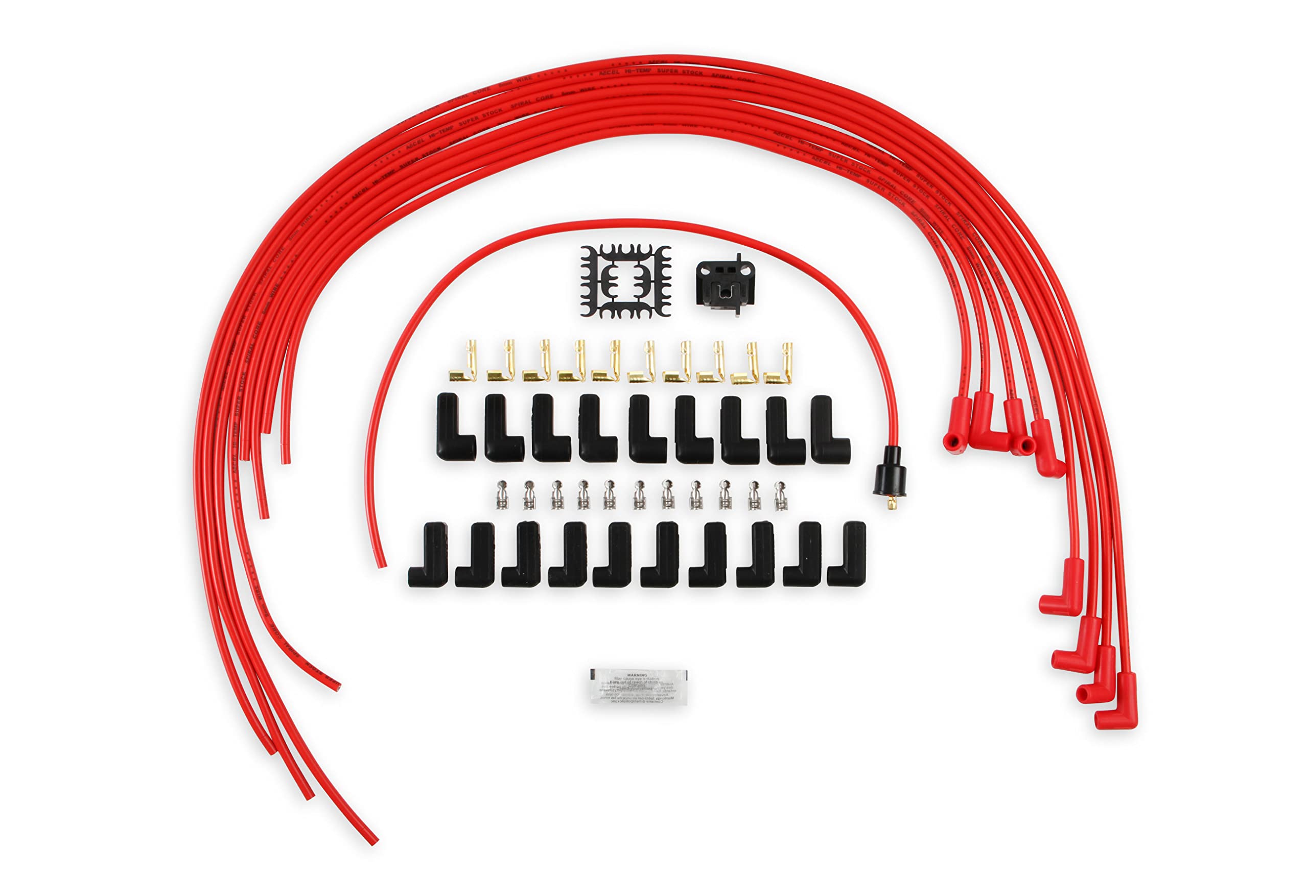 Amazon.com: ACCEL 5041R Super Stock Spark Plug Wire Set